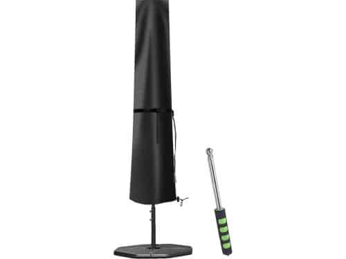 Beschermende Parasolhoes 600D Oxford Waterdichte Sneeuwbestendig Windbestendige UV-Beschermende Scheurbestendige (190X30/40/50cm)