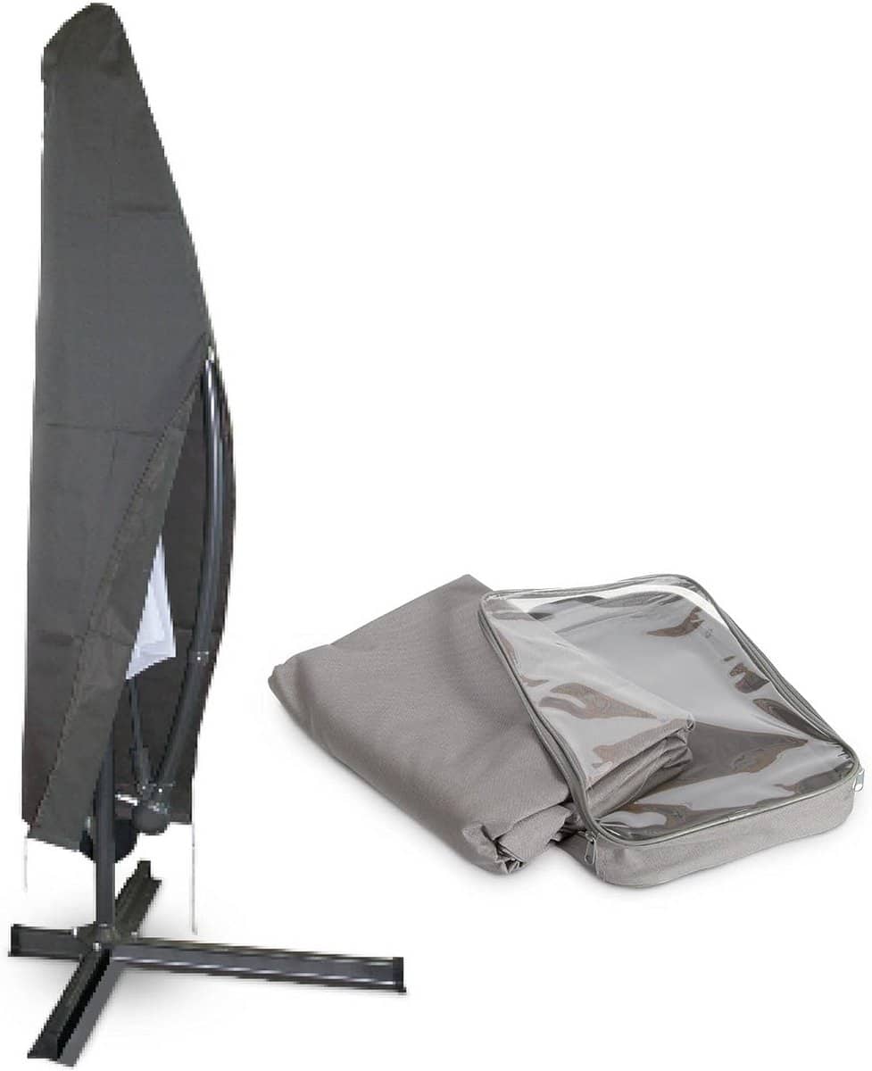 beschermhoes voor zweefparasol 300 cm weerbestendige en vorstbestendige parasolhoes