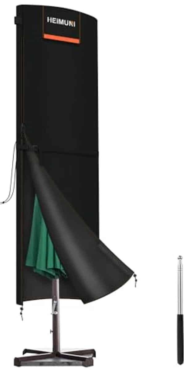 beschermhoes voor zweefparasol Ø 2 4m waterdichte parasolhoes van 420d