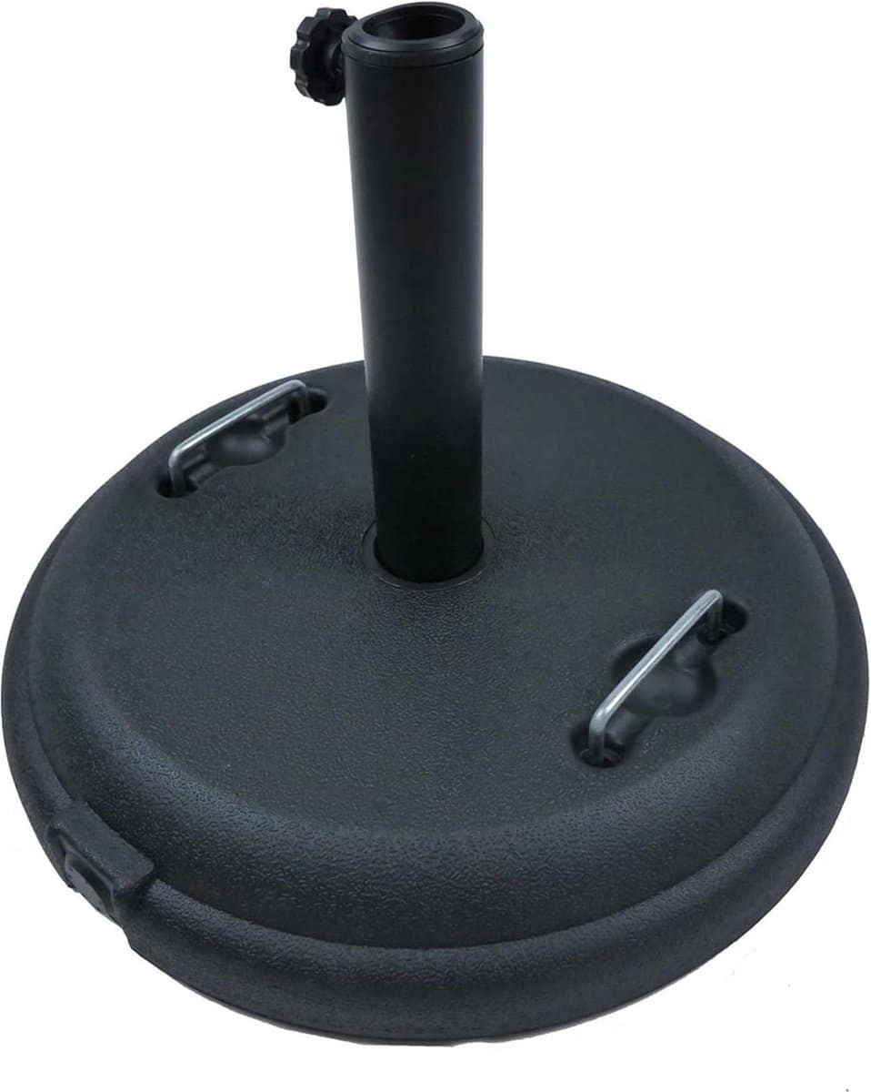 beton parasolvoet 22 kg zwart parasolvoet