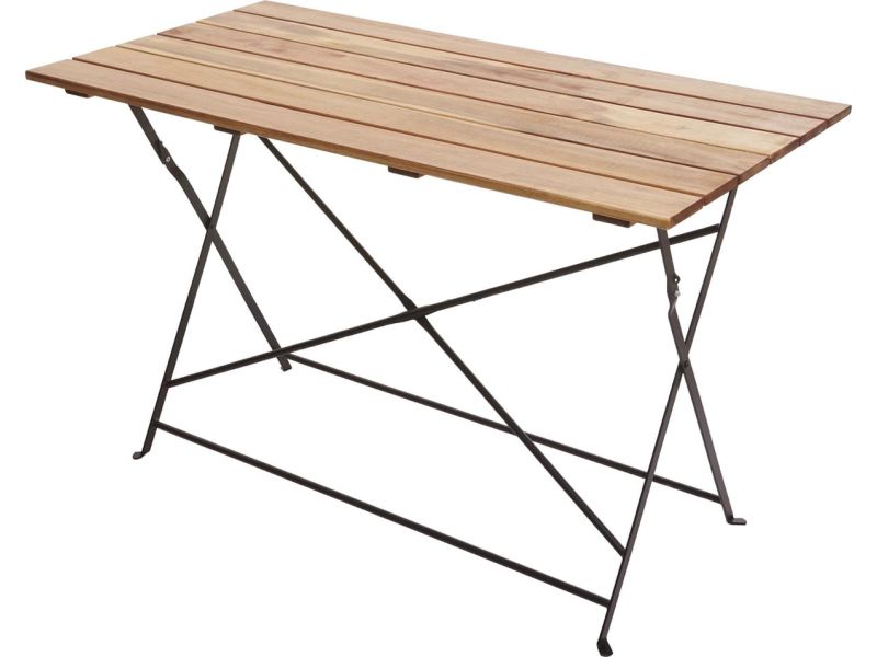 Bier tuintafel MCW-J40, klaptafel tuintafel, horeca kwaliteit acacia MVG