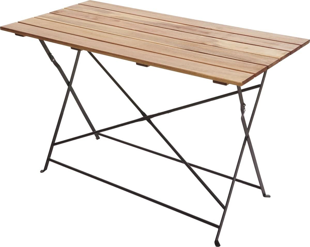 bier tuintafel mcw j40, klaptafel tuintafel, horeca kwaliteit acacia mvg