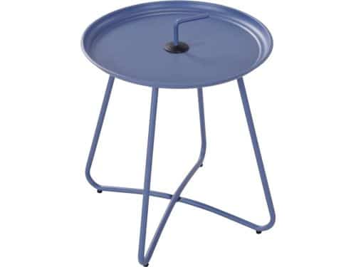 Bijzettafel blauw Outdoor 40 x 45 cm