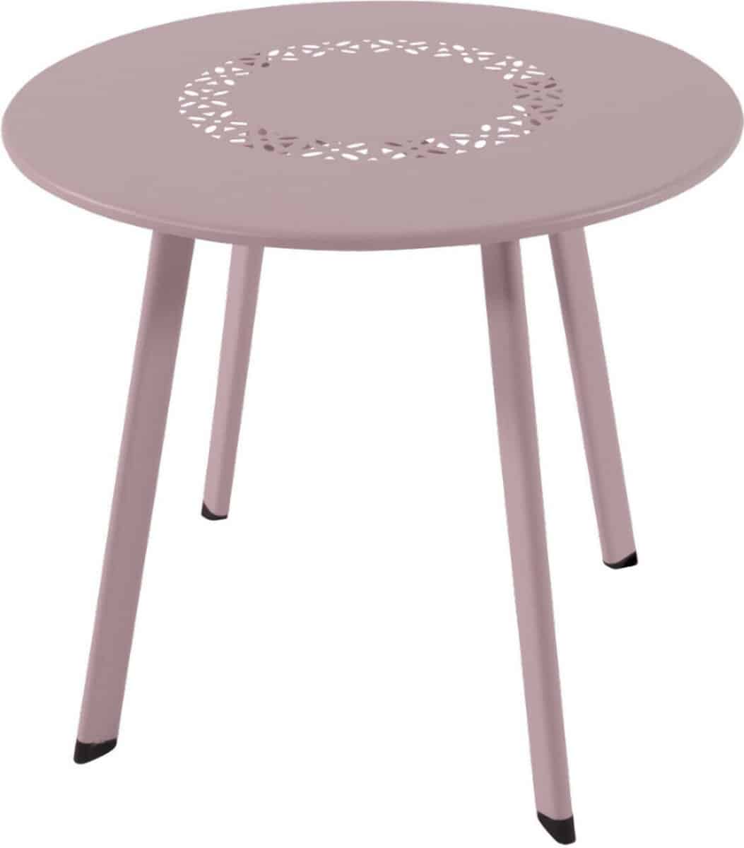 bijzettafel dali roze 45 cm