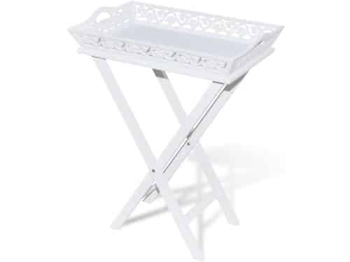 Bijzettafel Dienblad - Planten Tafel - Buiten Gebruik - Afneembaar