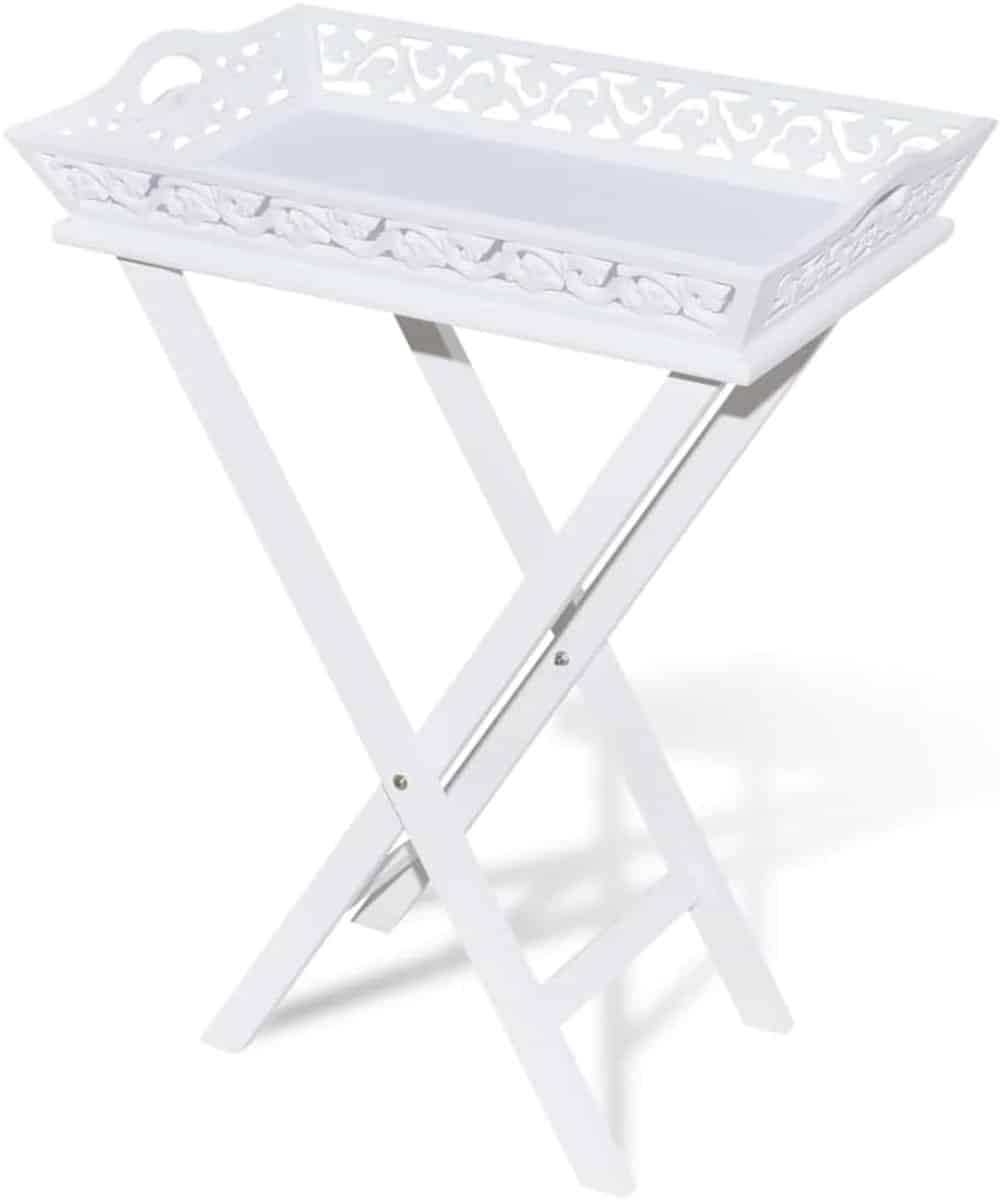 bijzettafel dienblad planten tafel buiten gebruik afneembaar