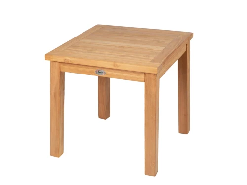 bijzettafel - tuintafel - balkontafel - 50x50 cm - Teak