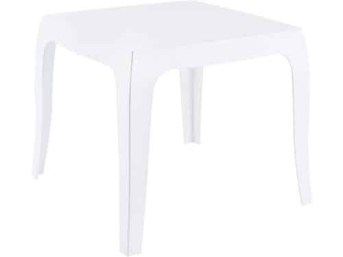 Bijzettafel Wit Glans - Praktische en Duurzame Tafel voor Woonkamer