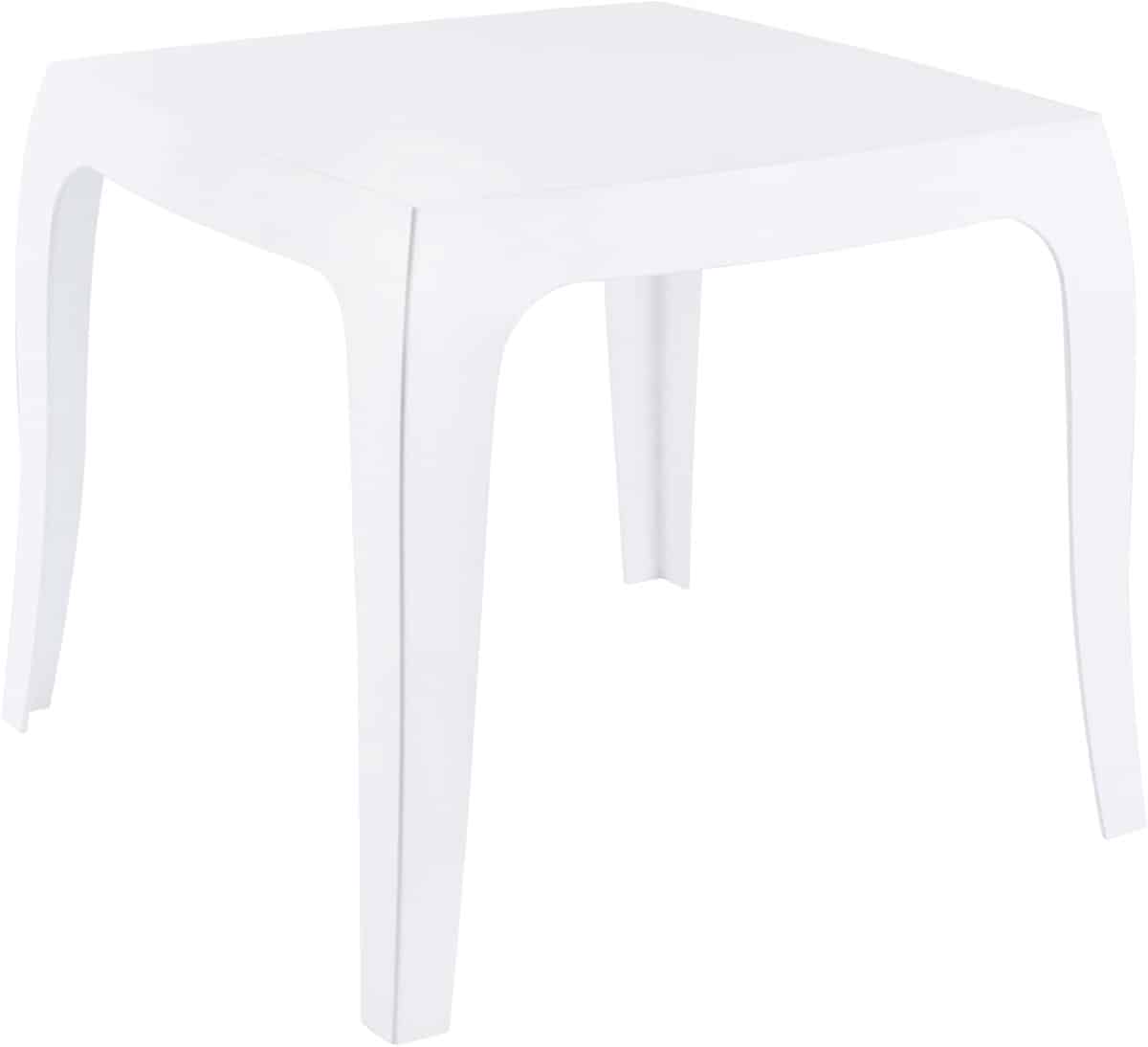 bijzettafel wit glans praktische en duurzame tafel voor woonkamer