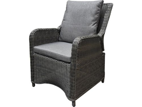 Bilbao premium dining tuinstoel verstelbaar antraciet