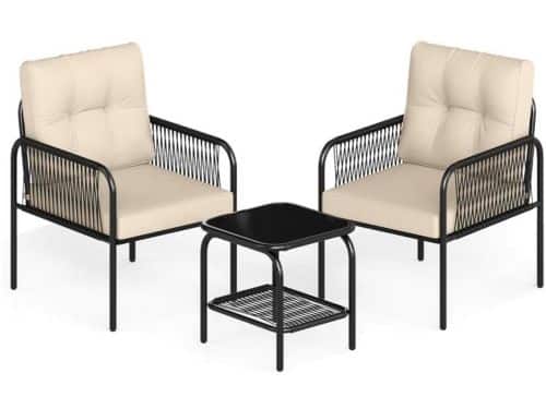 Bistroset - Balkonset - Tuinmeubel - Tuintafel Set - Buitenmeubels