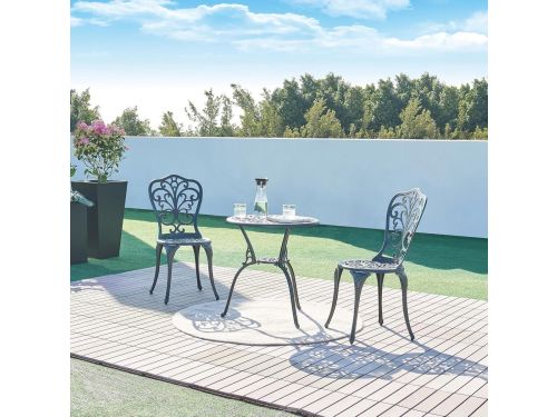 Bistroset voor 2 personen met tafel en stoelen