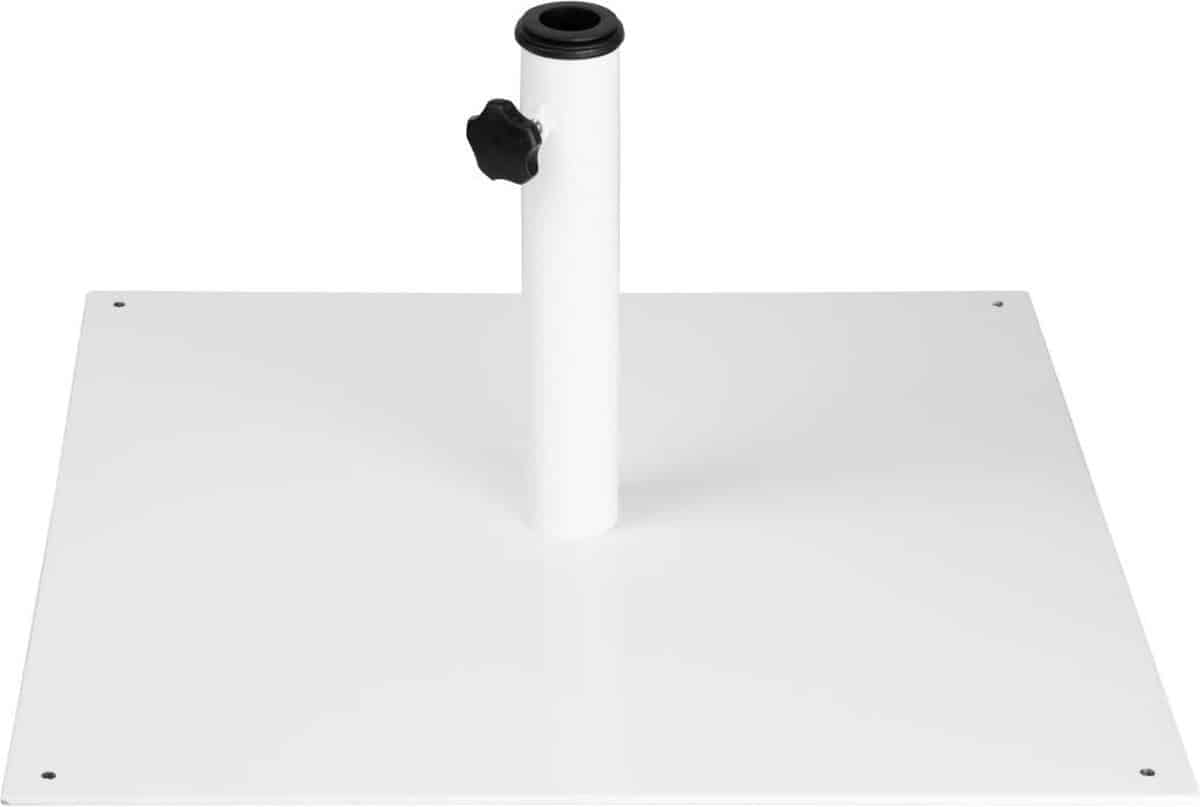 bolero platte metalen parasolvoet wit 18kg fu510