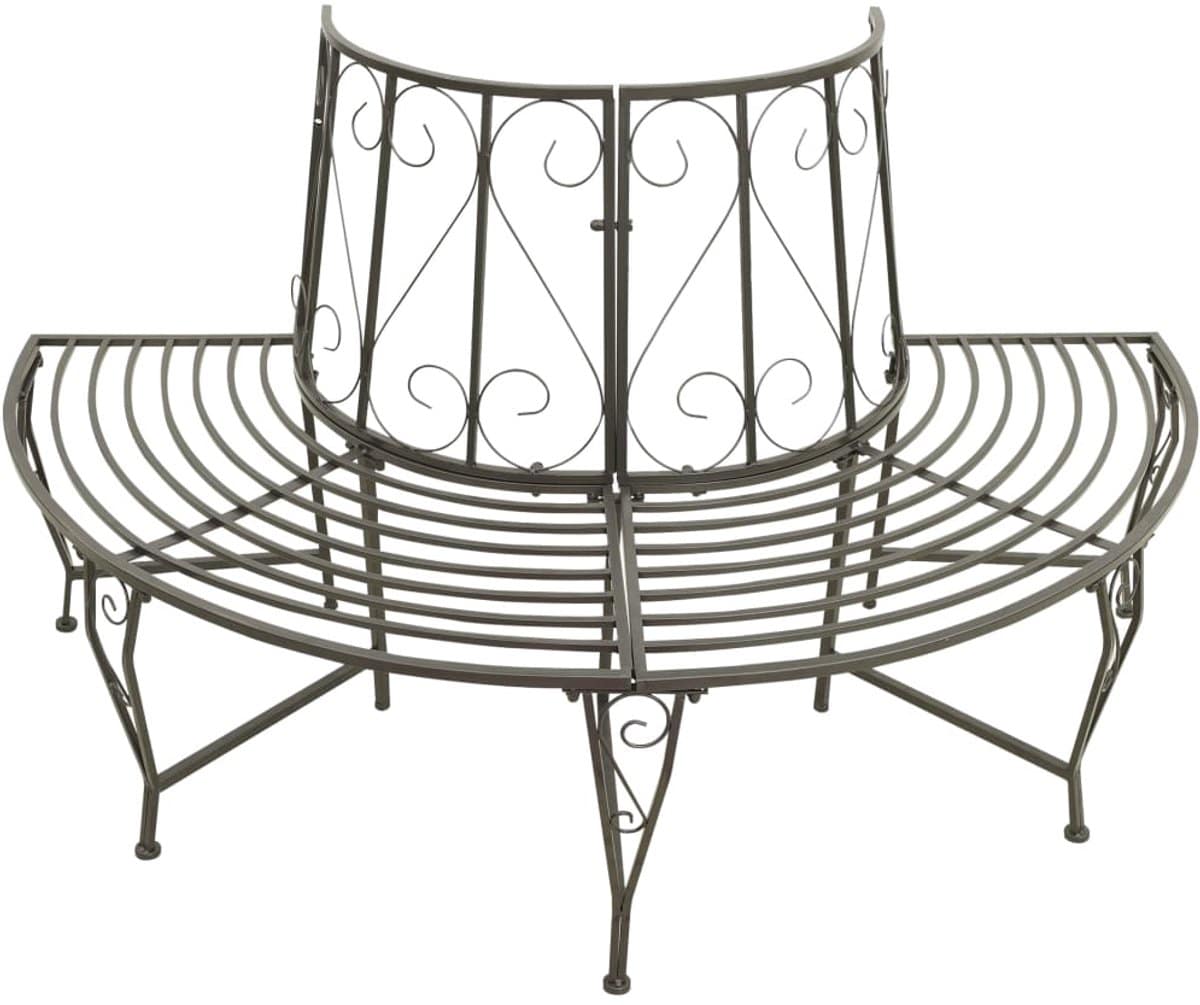 boombank | tuinbank | tuinbankje | buitenbank halfrond 160 cm