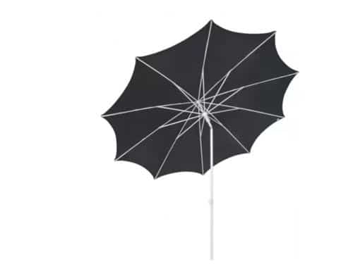 Borek - Etoile stokparasol dia. 250 cm zwart