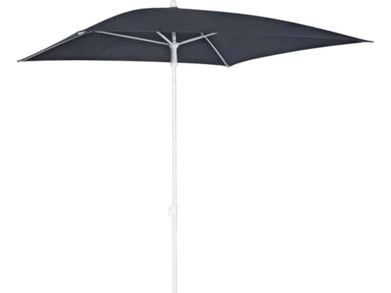 Borek - Parma Stokparasol Vierkant 160x160 cm zwart