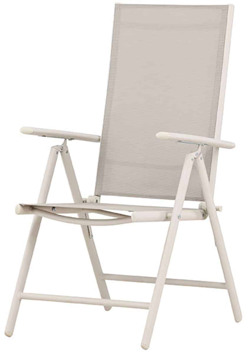 break tuinstoel ligbed beige.