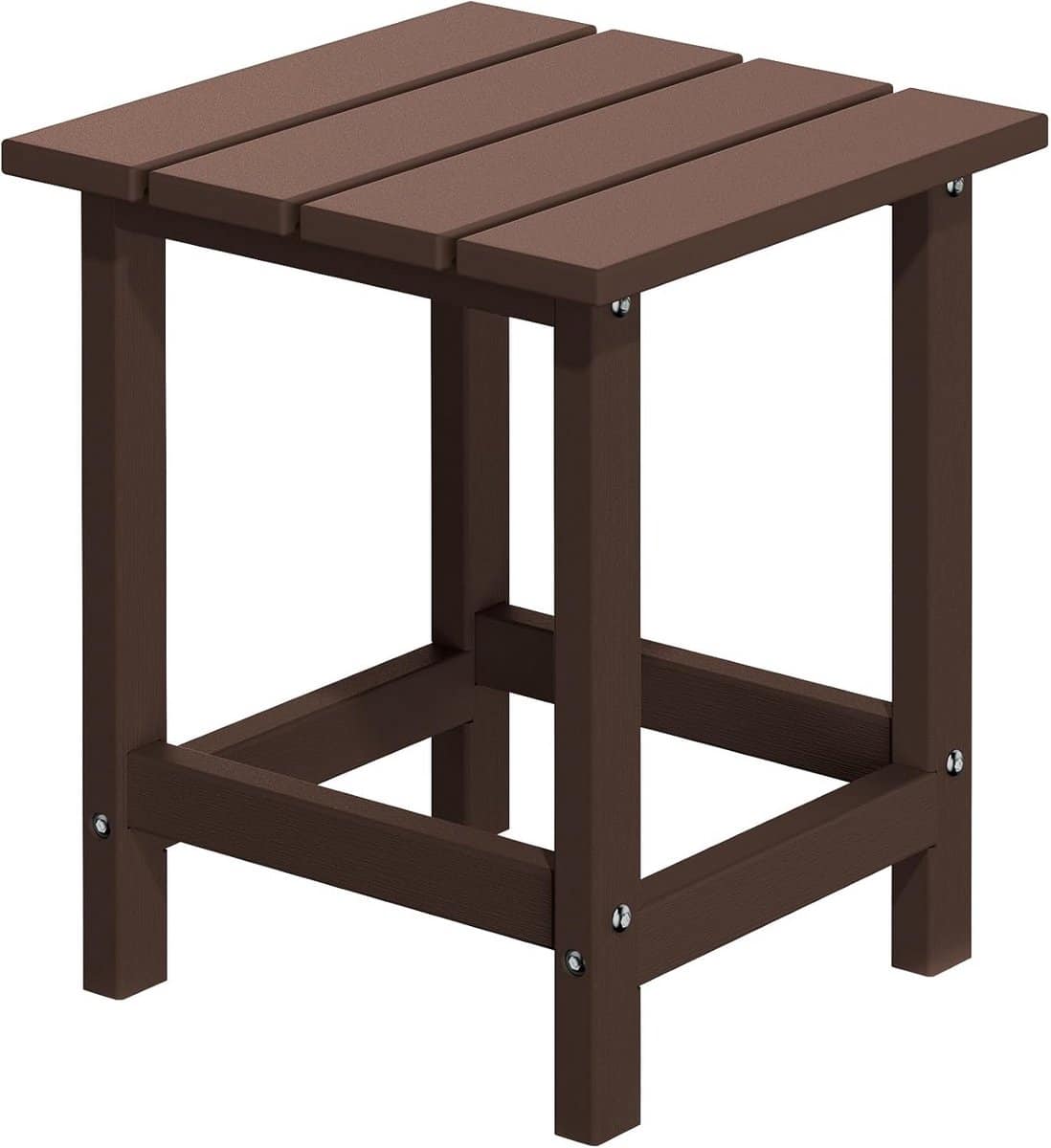 buiten bijzettafel 37,3 cm stevige hdpe tuin tafel