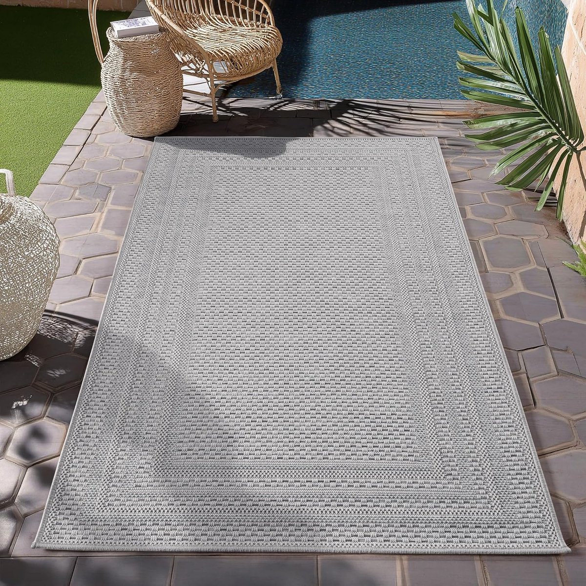 Buiten Vloerkleed – Terraskleed Buitenkleed – Balkon Terras Keuken