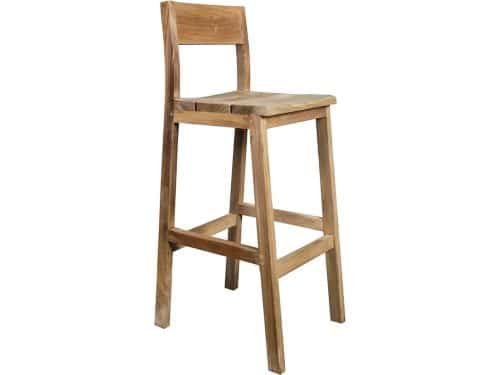 Buitengewoon Boet Barstoel Daan Teak