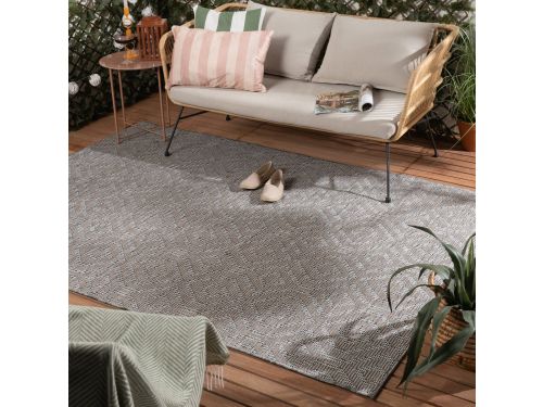 Buitenkleed - Summer Retro Grijs - 160x230cm