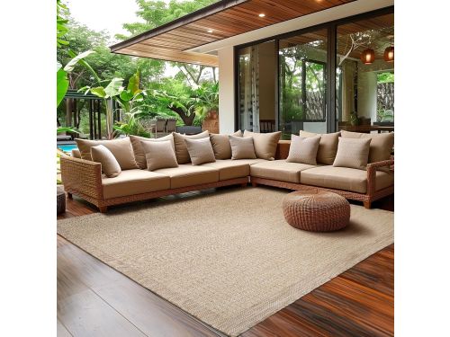 Buitenkleed voor Terras en Balkon - Weerbestendig en Wasbaar Vloerkleed