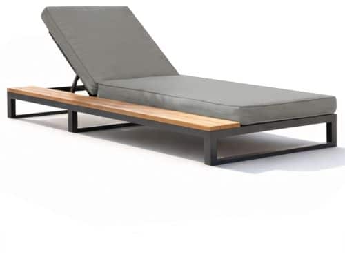 Buitenterras ligbed - buitenligstoel - waterdichte slaapbank - met frame