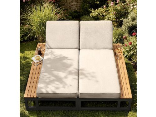 Buitenterras zonnebed - ligstoel voor buiten - waterdichte slaapbank