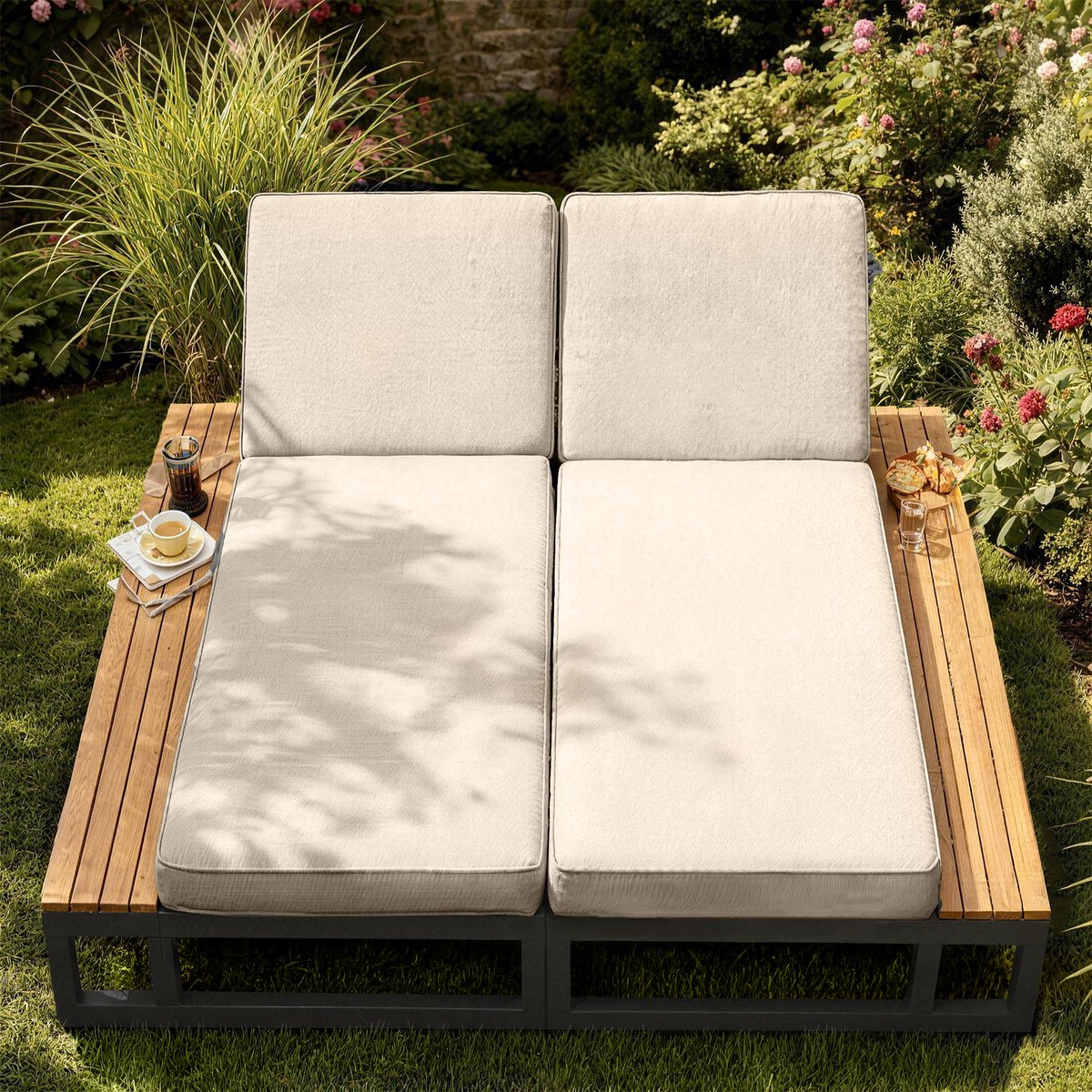 buitenterras zonnebed ligstoel voor buiten waterdichte slaapbank