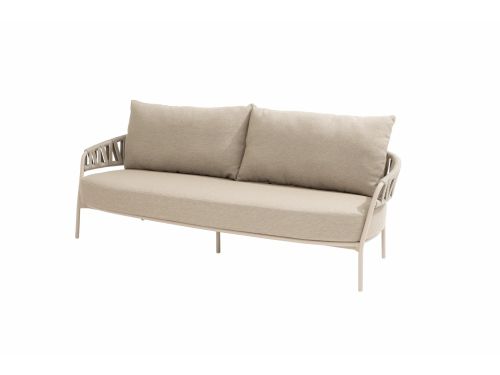 Calma loungebank met Salute koffietafel latte 120 X 65 X 30 cm