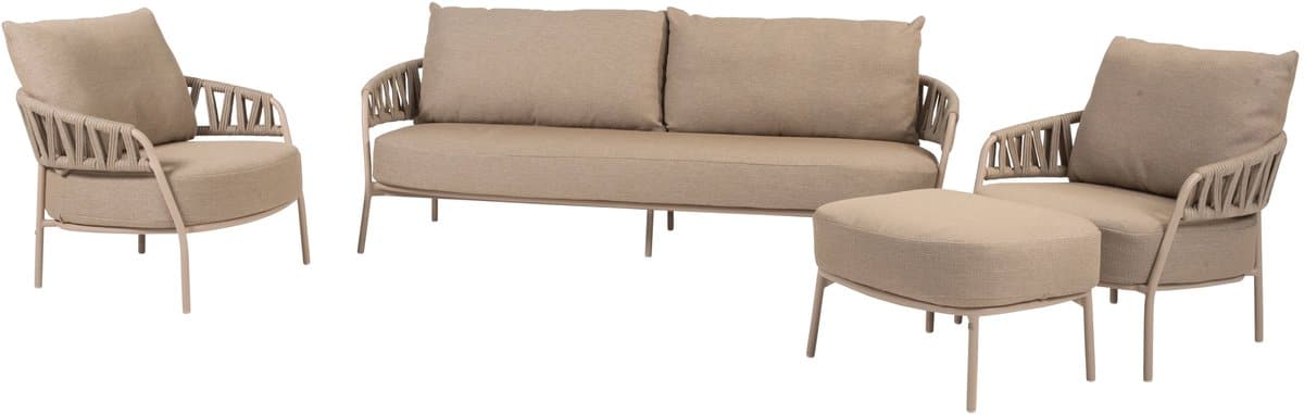 calma loungeset 4 delig latte 4 seasons outdoor