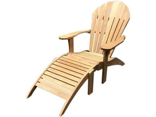 Canadian teakhouten relaxset 2-delig