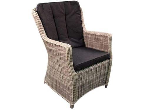 Canossa Dining stoel incl handgreep Wicker HM15 off white