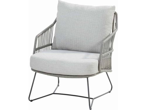 Cempre lounge tuinstoel antraciet zilvergrijs 4-Seasons Outdoor