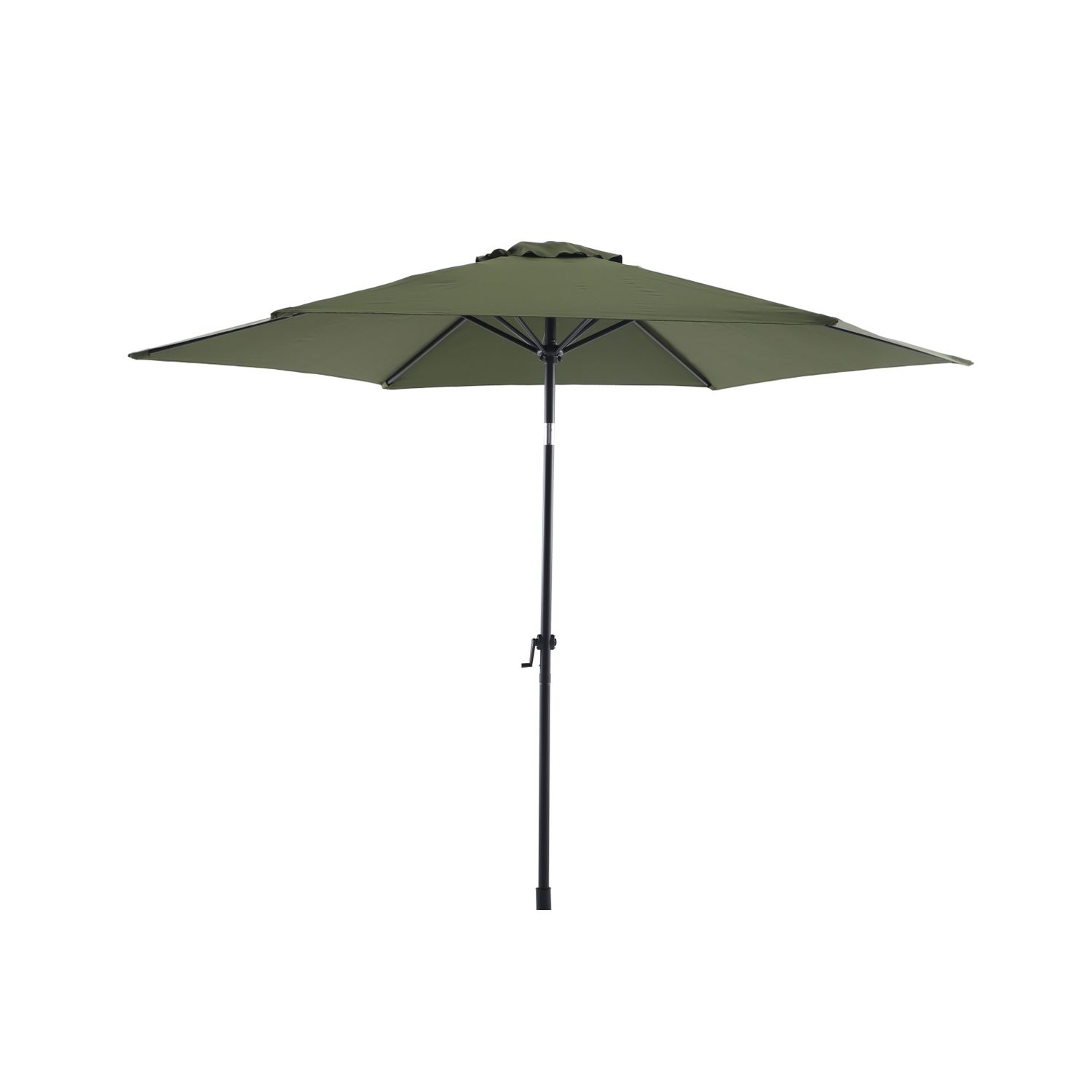 central park stokparasol sunny diameter 288cm groen aluminium staal kantelbaar