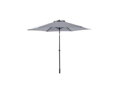 Central Park Stokparasol - Sunny - Diameter 288cm - Middengrijs - Aluminium
