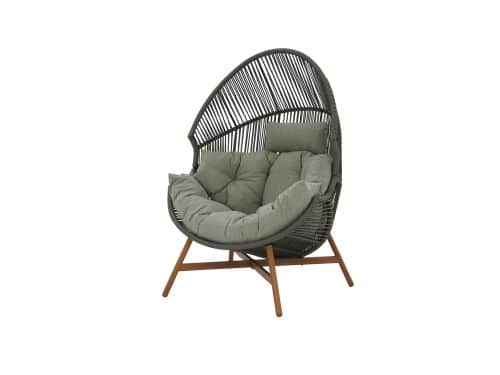 Central Park Tuinstoel Sparta - Staal - Groen