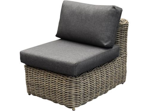 Cervo middenelement grijs wicker