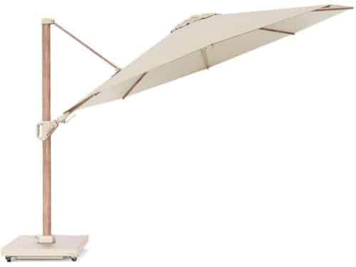 Challenger T2 premium Ø350 cm teak champagne met zandkleur 90