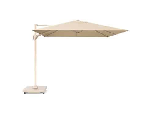 Challenger T² zweefparasol - premium doek | 300x300cm | Champagne/Sandstone