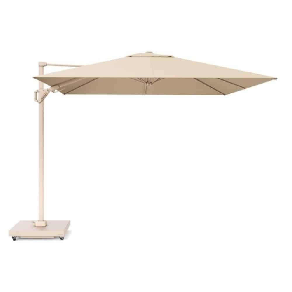 challenger t² zweefparasol premium doek | 300x300cm | champagne/sandstone