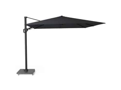 Challenger T² zweefparasol - premium doek | 300x300cm | Faded Black