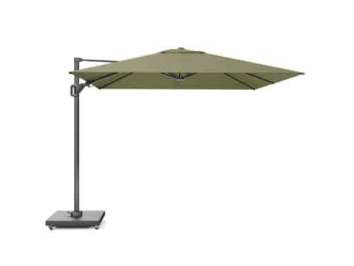 Challenger T² zweefparasol - premium doek | 300x300cm | Lush Green