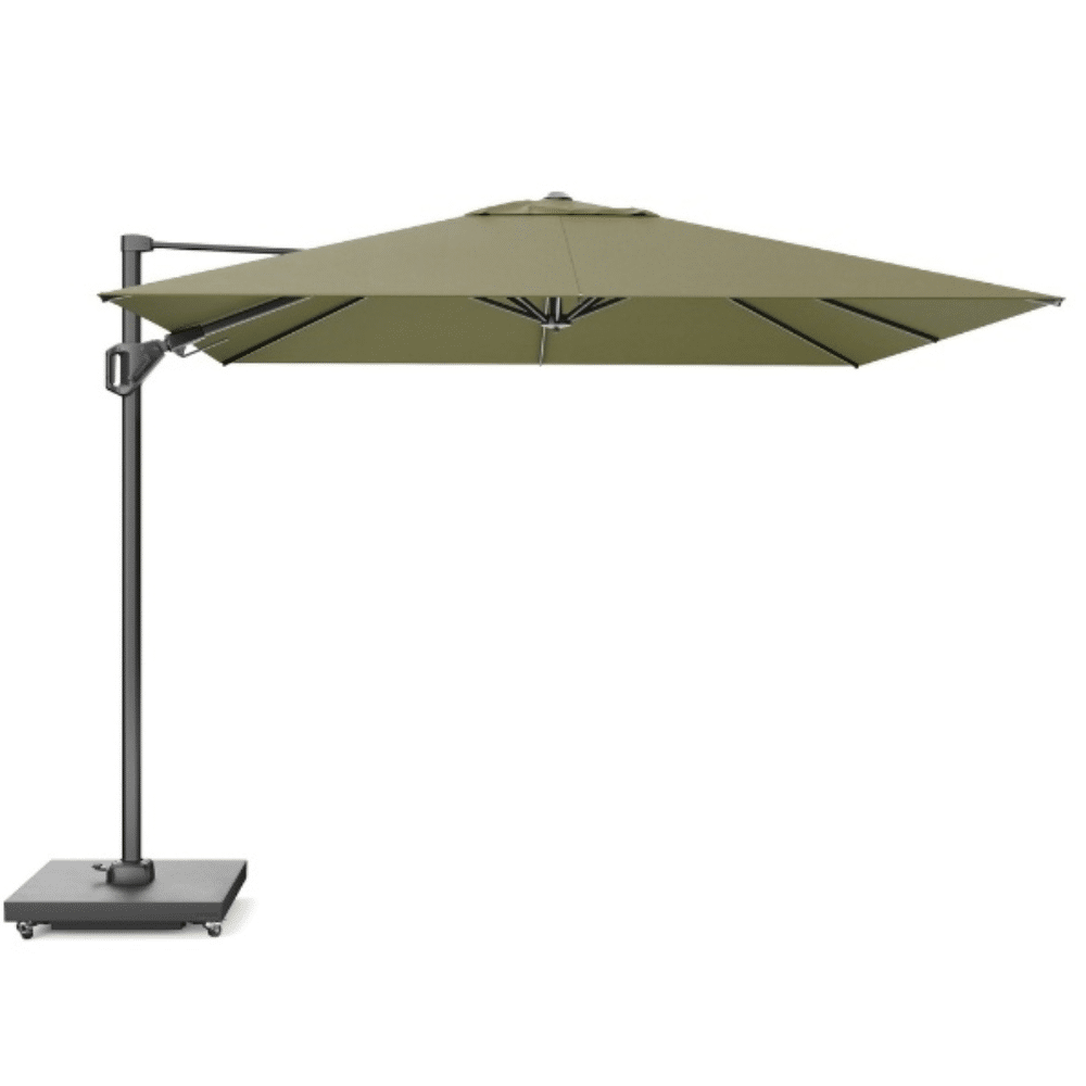 challenger t² zweefparasol premium doek | 300x300cm | lush green