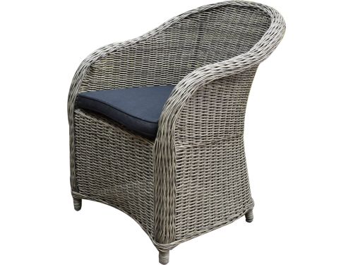 Chester dining tuinstoel grijs