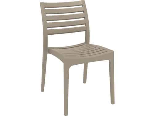 CLP Ares Tuinstoel - Weerbestendig - Stapelbaar - Kunststof