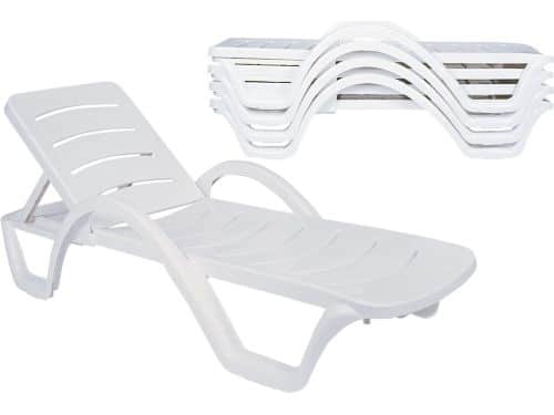 CLP Havana - Set van 4 ligbedden wit