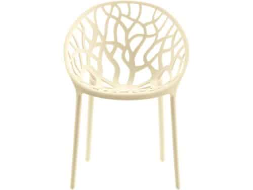 CLP Hope stapelbare Tuinstoel - Weerbestendig & UV-bestendig - Kunststof