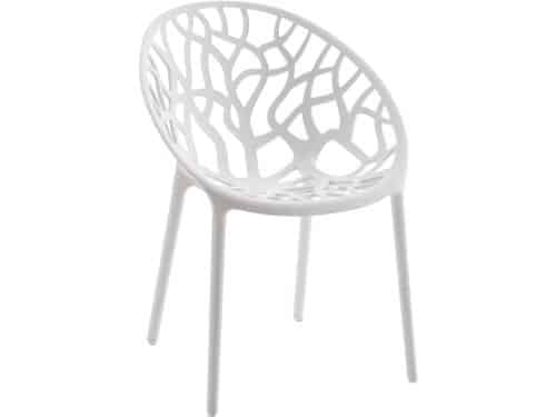 CLP Hope stapelbare Tuinstoel - Weerbestendig & UV-bestendig - Kunststof