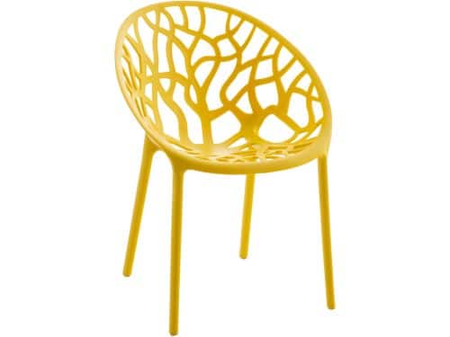 CLP Hope stapelbare Tuinstoel - Weerbestendig & UV-bestendig - Kunststof